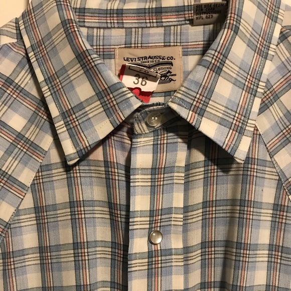 VINTAGE WESTERN LEVI’S LONG SLEEVE. - Picture 3 of 7